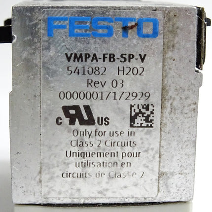 Festo 541082 VMPA-FB-SP-V Versorgungsplatte