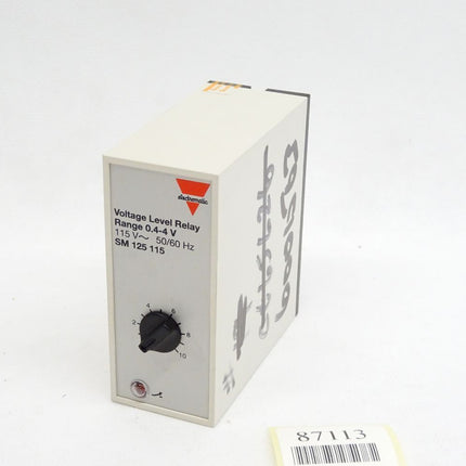 Electromatic Carlo Gavazzi Voltage Level Relay Range 0.4-4V / SM125115