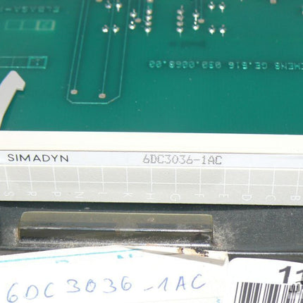 Siemens 6DC3036-1AC Simatic C3 6DC3 036-1AC Simadyn