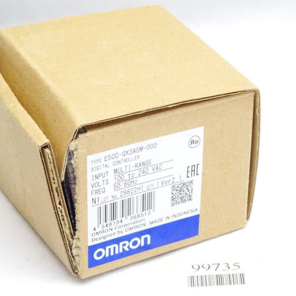 Omron E5CC-QX3A5M-000 Digital Controller / Neu OVP