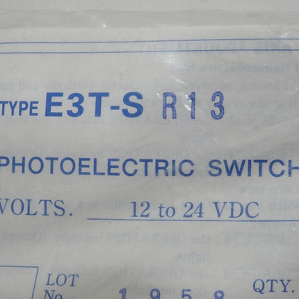 Omron E3T-SR13 Photoelectric Switch / Neu OVP