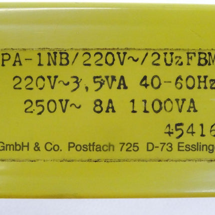 Pilz PA-1NB 454164