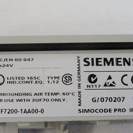 Siemens Simocode pro 3UF7200-1AA00-0