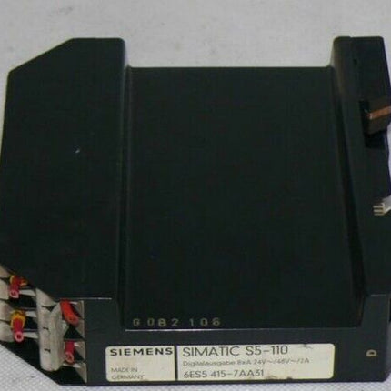 Siemens Simatic 6ES5415-7AA31 // 6ES5 415-7AA31/ S5 -110 8xA 24V / 48V/2A