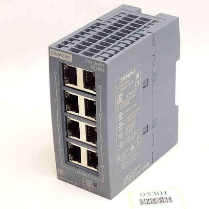 Siemens Scalance XB008G Ethernet Switch 6GK5008-0GA10-1AB2