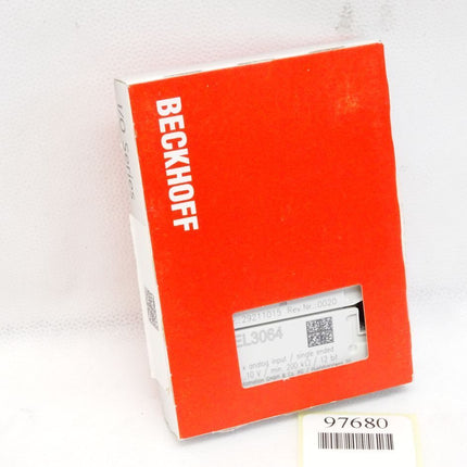 Beckhoff analoge Eingangsklemme EL3064 Rev.0020 / Neu OVP versiegelt