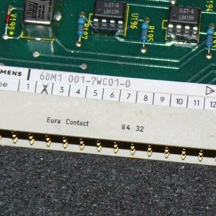 Siemens Simoreg Modulpac Control 6DM1001-7WC01-0 Board Card E:2