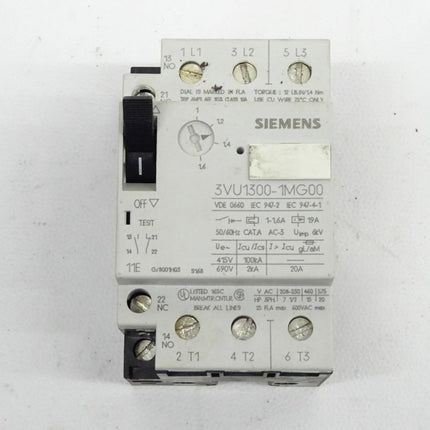 Siemens 3VU1300-1MG00 / 3VU13001MG00 / Leistungsschalter Motorschutzschalter