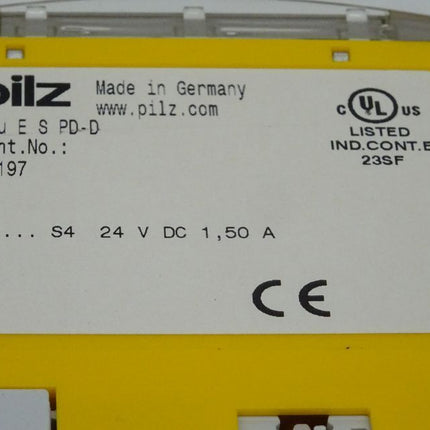 Pilz 312197 PSSu E S PD-D + 312623 V1.1 / PSSuESPD-D