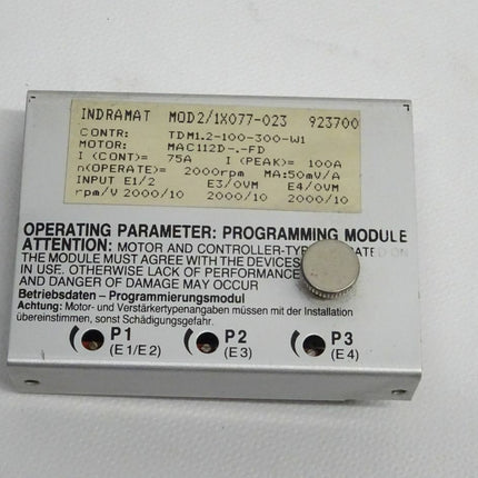 Indramat MOD2/1X077-023 Programimiermodul