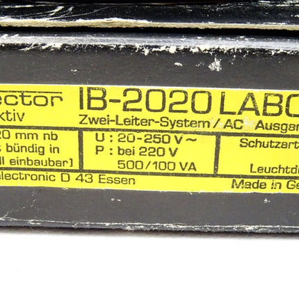 Ifm efector IB-2020LABOW Näherungsschalter / Neu OVP