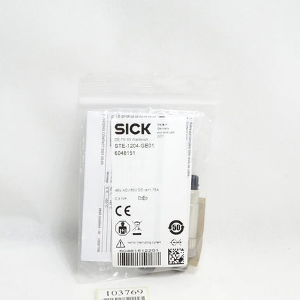 Sick 6048151 STE-1204-GE01 Steckverbinder / Neu OVP