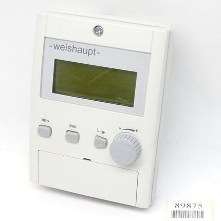 Siemens Weishaupt Display and operator unit AZL52.00B1WH / ABE für W-FM100/200