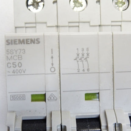 Siemens 5SY7350-7 / 5SY73 MCB C50 ~400V / Neu OVP