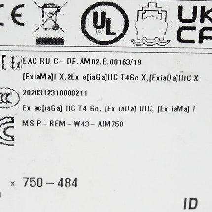 Wago 750-484 2-Kanal-Analogeingang / Neu OVP versiegelt