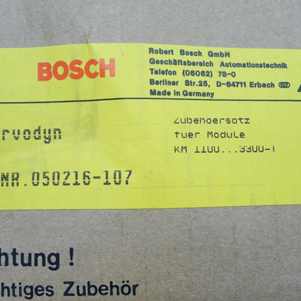 Bosch Servodyn Zubehörsatz für Module KM1100...3300 / 050216-107 / Neu