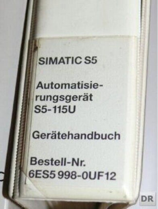 Siemens 6ES5998-0UF12 / 6ES5 998-0UF12 Benutzerhandbuch / Handbuch