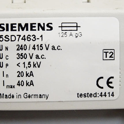 Siemens 5SD7463-1 Überspannungsableiter