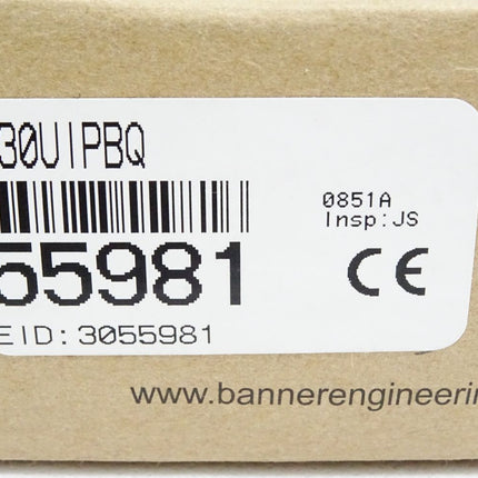 Banner Turck T30UIPBQ Ultraschallsensor / Neu OVP