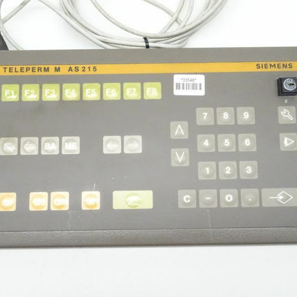 Siemens Teleperm M AS215 / AS 215 - PBT215 / PBT 215 Bedienterminal Tastatur