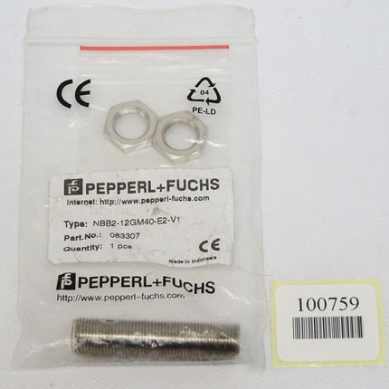 Pepperl+Fuchs 083307 BB2-12GM40-E2-V1 Induktiver Sensor / Neu OVP