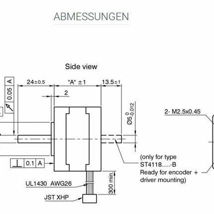 Nanotec ST4118L1804-KGRO2 Schrittmotor