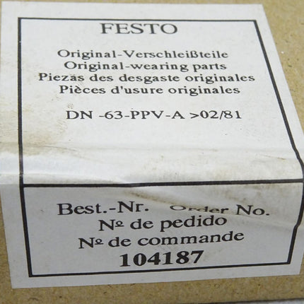 Festo Verschleißteile 104187 DN-63-PPV-A / Neu OVP