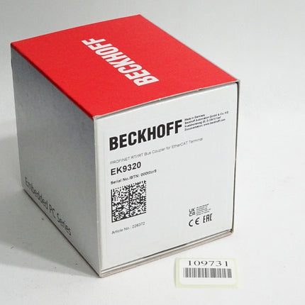 Beckhoff EK9320 PROFINET-RT-Buskoppler / Neu OVP