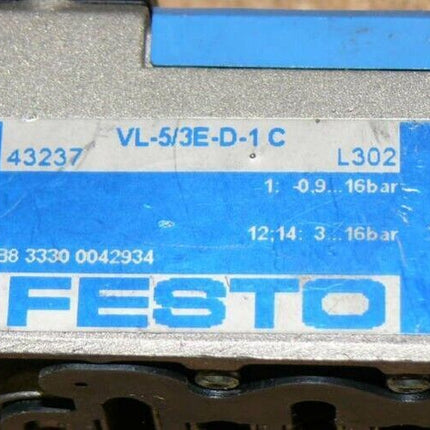 FESTO Pneumatikventil VL-5/3E-D-1 C Pneumatik VL-5/3E-D-1C