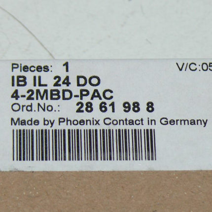 NEU/OVP versiegelt Phoenix Contact 2861988 IB IL 24 DO 4-2MBD-PAC