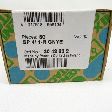 Phoenix Contact SP 4/1-R GNYE 50stk. Stecker Steckelement 3042832 neu-OVP