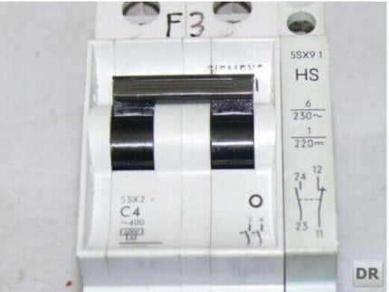 Siemens Schütz 5SX2 C4 + 5SX9 1 HS