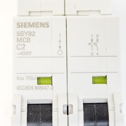 Siemens Leitungsschutzschalter 5SY82 MCB C2 5SY8202-7