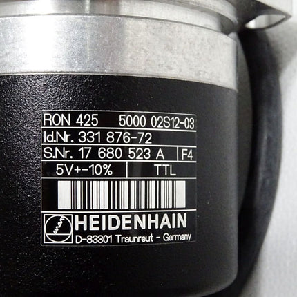 Heidenhain Drehgeber RON 425 5000 02S12-03 331876-72 / Unbenutzt