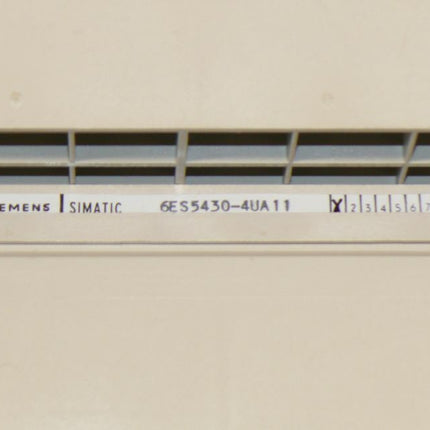 Siemens 6ES5430-4UA11 Simatic S5 6ES5 430-4UA11