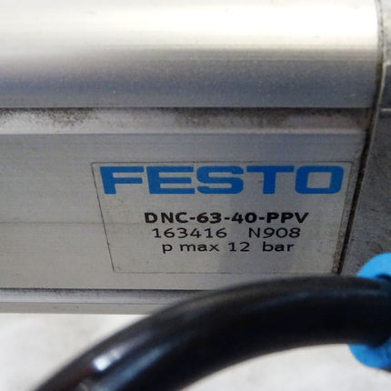 Ideal 45-048A Wire Cable Cutter Hydraulikschere mit Festo DNC-63-40-ppv Pneumatische Schere mit Wandmontage