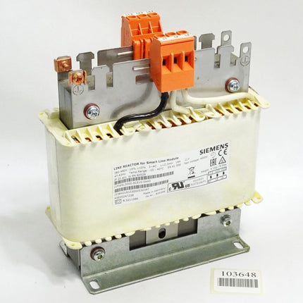 Siemens Line Reactor for Smart Line Module 6SL3000-0CE15-0AA0