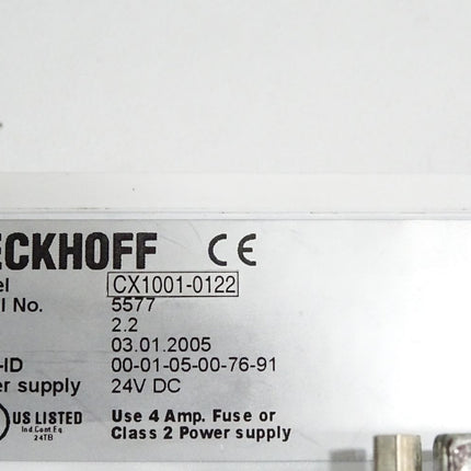 Beckhoff CX1001-0122 CPU Modul CX1000-N001 CX1000-N000 CX1000-COOL CX1001-0112