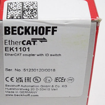 Beckhoff EK1101 Ethercat Koppler / Neu OVP versiegelt