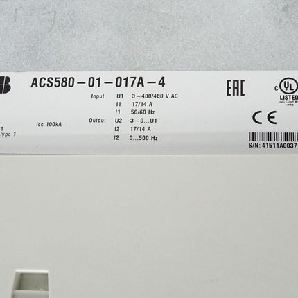 ABB ACS580-01-017A-4 Frequenzumrichter 7.5kW