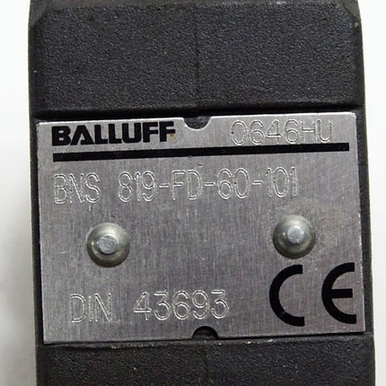 Balluff 0646HU BNS819-FD-60-101 Mechanische Einzelpositionsschalter / Neu