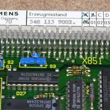 SIEMENS  Sinumerik Sirotec 6FX1111-3AB00 - 6FX11113AB00 Board