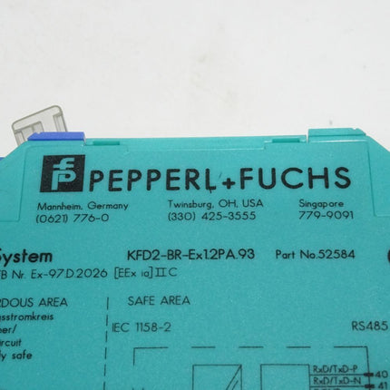 Pepperl+Fuchs 52584 KFD2-BR-Ex1.2PA.93 Segmentkoppler