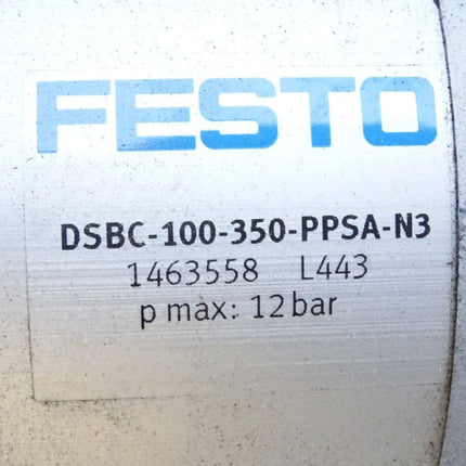 Festo Normzylinder 1463558 DSBC-100-350-PPSA-N3 / Unbenutzt