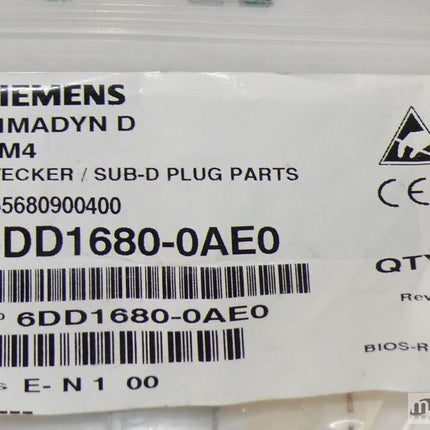 NEU-OVP Siemens 6DD1680-0AE0 Simadyn D SM4 6DD1 680-0AE0 Stecker Plug Parts