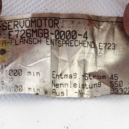 Bautz DC-Servomotor E726MGB-0000-4