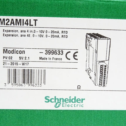 Schneider Electric Modicon TM2AMI4LT Analog. Eingangsmodul / Neu OVP