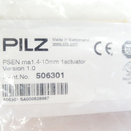 Pilz 506343 / switch 506313 PSEN ma1.4n-51 / 506301 actuator PSEn ma1.4-10mm / Neu OVP