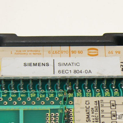 Siemens 6EC1804-0A / 6EC1 804-0A Simatic C1 E52830-W35-S1