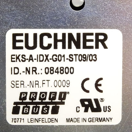 Euchner 084800 EKS-A-IDX-G01-ST09/03 Schlüsselaufnahme mit PROFIBUS DP Schnittstelle